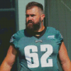 Jason Kelce Philadelphia Diamond Painting