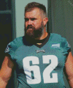 Jason Kelce Philadelphia Diamond Painting