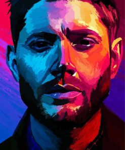 Jensen Ackles Pop Art Diamond Painting