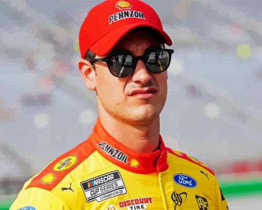 Joey Logano Diamond Painting