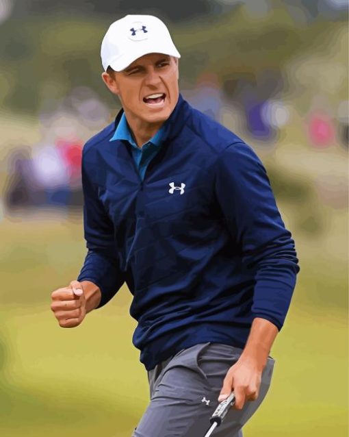 Jordan Spieth Diamond Painting