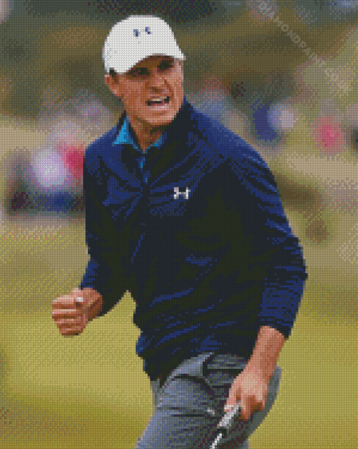 Jordan Spieth Diamond Painting