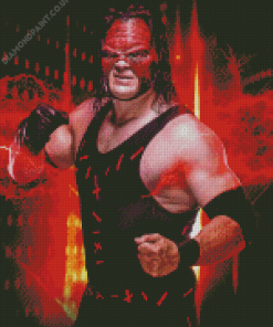 Kane WWE Wrestling Diamond Painting