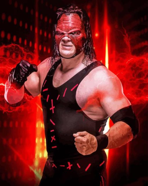 Kane WWE Wrestling Diamond Painting