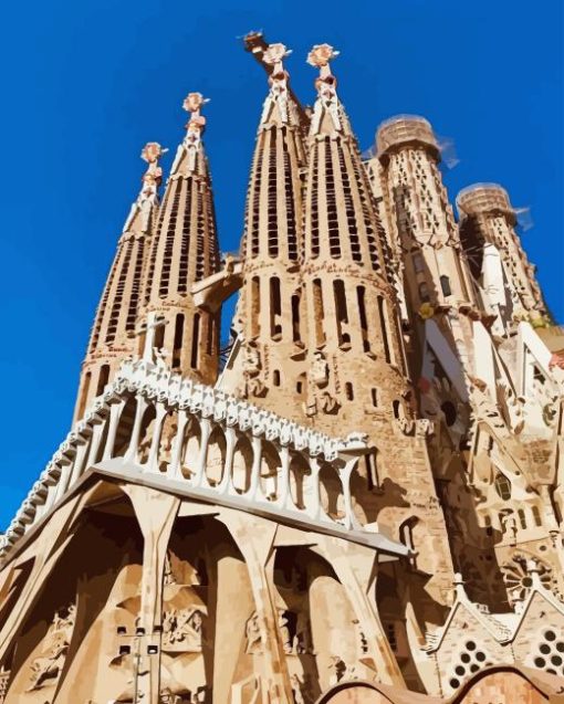 La Sagrada Familia Diamond Painting