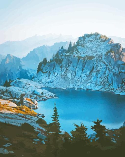 Lake Alpine Diamond Painting