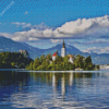 Lake Bled Diamond Painting