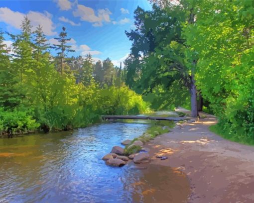 Lake Itasca Diamond Painting