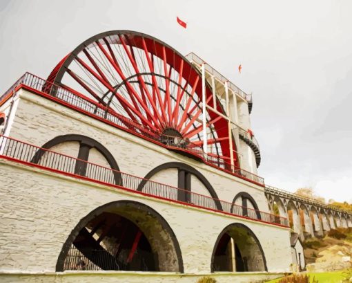 Laxey Wheel Diamond Painting