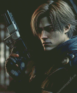 Leon S Kennedy Diamond Painting