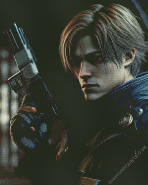 Leon S Kennedy Diamond Painting