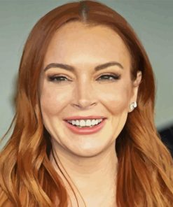 Lindsay Lohan Diamond Painting