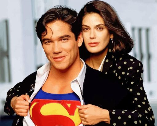 Lois And Clark Diamond Painting