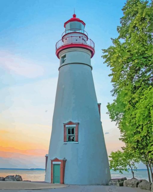 Marblehead Lighthouse Diamond Painting