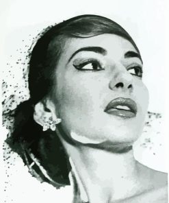 Maria Callas Diamond Painting