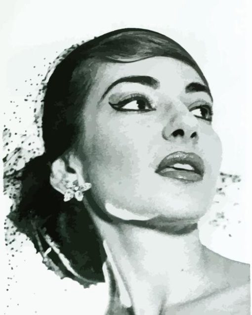 Maria Callas Diamond Painting