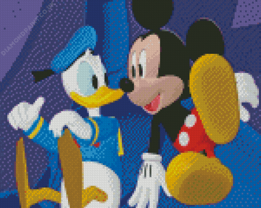 Mickey Mouse Clubhouse Diamond Painting