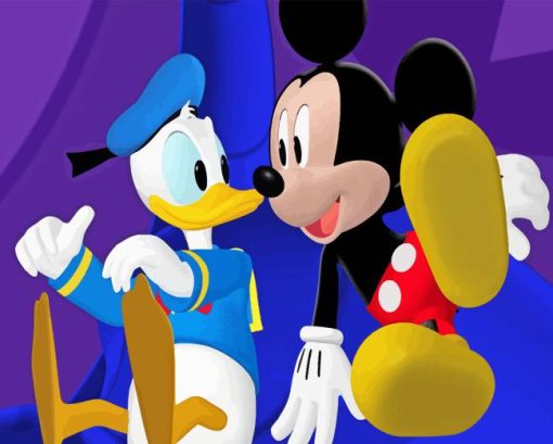 Mickey Mouse Clubhouse Diamond Painting