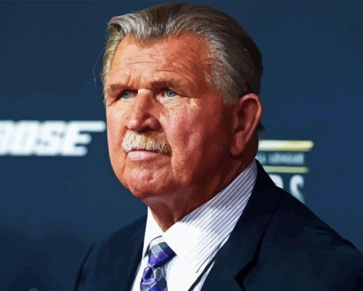 Mike Ditka Diamond Painting