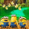 Minions Butterflies Diamond Painting