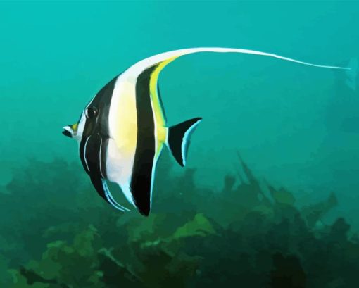 Moorish Idol Diamond Painting