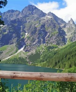 Morskie Oko Poland Diamond Painting