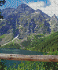 Morskie Oko Poland Diamond Painting