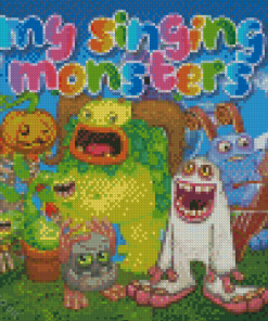 My Singing Monsters Diamond Painting