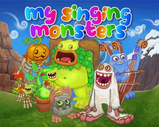 My Singing Monsters Diamond Painting