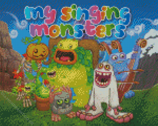 My Singing Monsters Diamond Painting