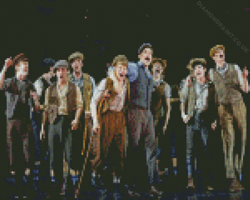 Newsies Diamond Painting