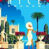 Nice France Travel Poster Diamond Painting