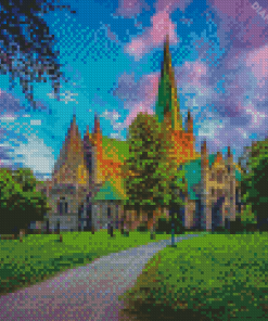 Nidaros Cathedral Diamond Painting