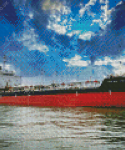 Ocean Tanker Diamond Painting