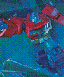 Optimus Prime Diamond Painting