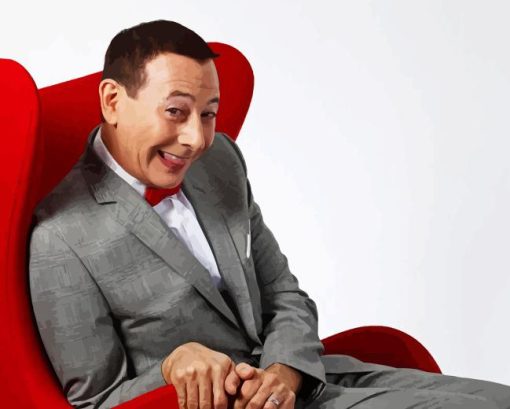 Pee Wee Herman Diamond Painting