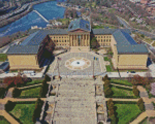 Philadelphia Art Museum Diamond Painting