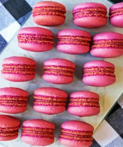 Pink Macarons Diamond Painting