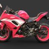 Pink Motorcycle Diamond Painting