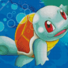 Pokemon Squirtle Diamond Painting