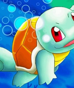 Pokemon Squirtle Diamond Painting