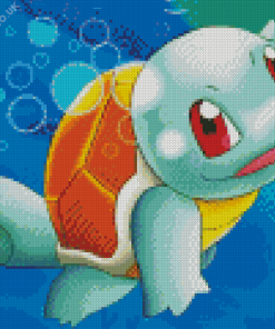 Pokemon Squirtle Diamond Painting