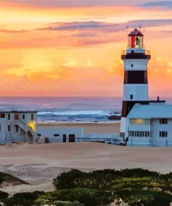 Port Elizabeth Lighthouse Diamond Painting