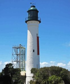 Queenscliff White Lighthouse Diamond Painting