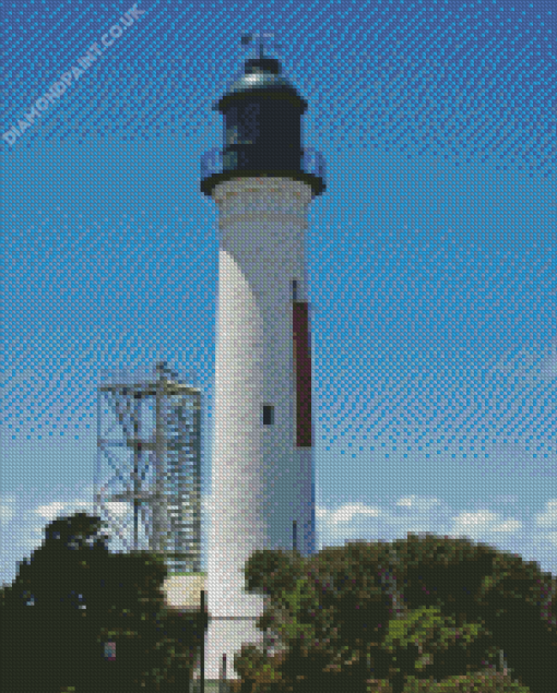 Queenscliff White Lighthouse Diamond Painting