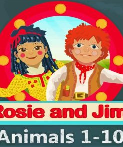 Rosie And Jim Diamond Painting