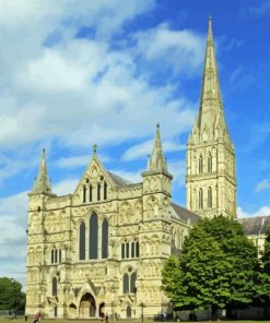 Salisbury Cathedral Diamond Painting