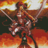 Sasha Attack On Titan Diamond Painting