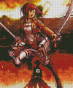 Sasha Attack On Titan Diamond Painting