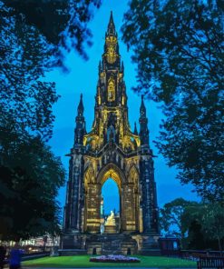 Scott Monument Diamond Painting